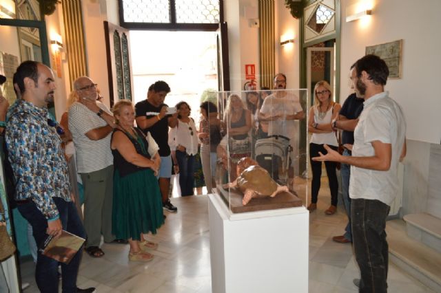 Manuel Páez ofrece una visita guiada a su exposición de Casas Consistoriales, Foto 3