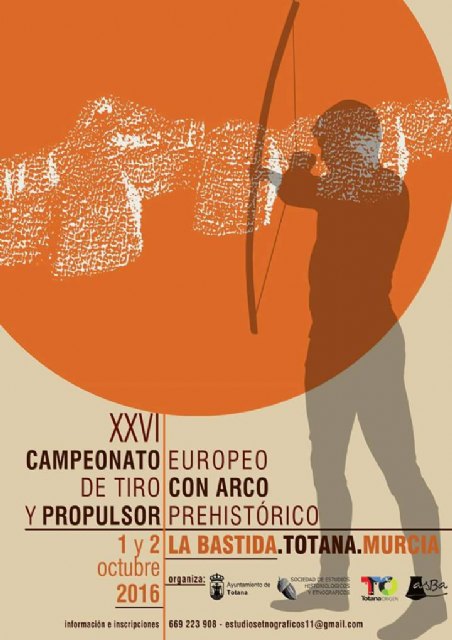 Totana acoge este fin de semana el XXVI Campeonato Europeo de Tiro con Arco y Propulsor Prehistórico, Foto 2