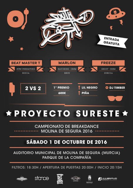 El Campeonato de Break Dance Proyecto Sureste de Molina de Segura se celebra el sábado 1 de octubre - 4, Foto 4