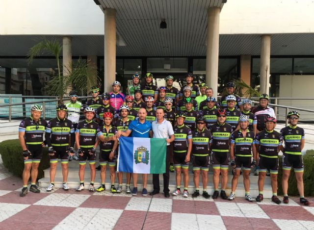 Más de 40 integrantes del club ciclista Pinatar realiza una ruta cicloturística a Bullas - 2, Foto 2