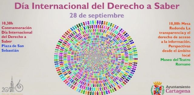 Cartagena celebrará, el próximo miércoles, el Día Internacional del Derecho a Saber - 2, Foto 2