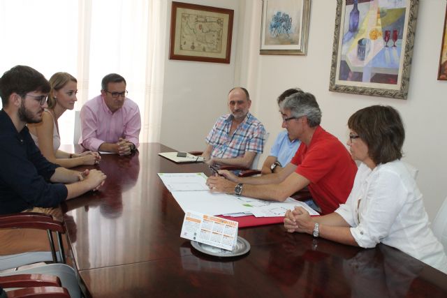Reunión para definir el pabellón del nuevo IES Valle de Leiva, Foto 3