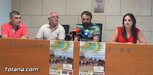 La XI Marcha Solidaria Senderista se celebrará el domingo 9 de octubre, a beneficio de PADISITO y Cáritas de las dos parroquias, Foto 1