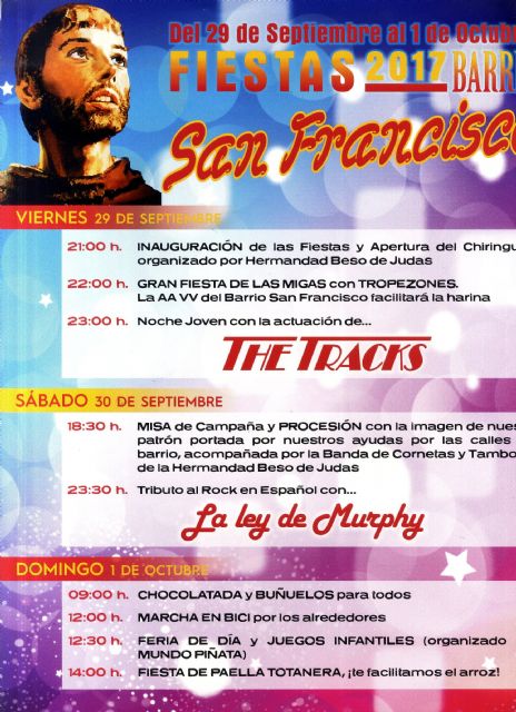 The festivities of the San Francisco neighborhood are celebrated from September 29 to October 1, Foto 3
