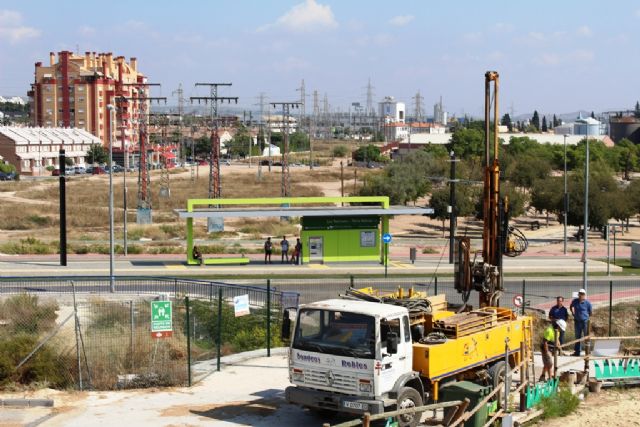 La CHS realiza los sondeos para el proyecto del colector interceptor de pluviales de Murcia - 1, Foto 1