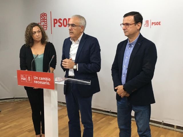 El PSOE solicita en la Asamblea Regional un debate monográfico sobre la financiación de la Comunidad Autónoma