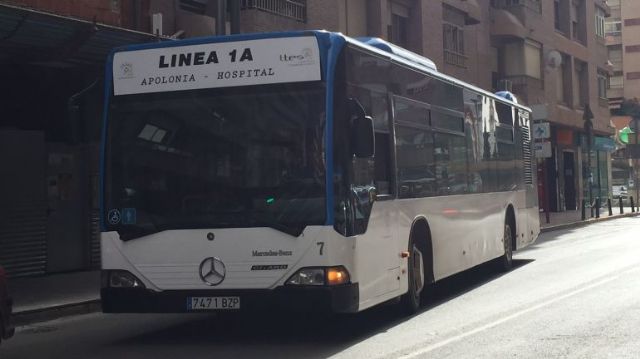 IU se opone a la supresión de horarios en la línea de autobús entre Guazamara y Lorca - 1, Foto 1