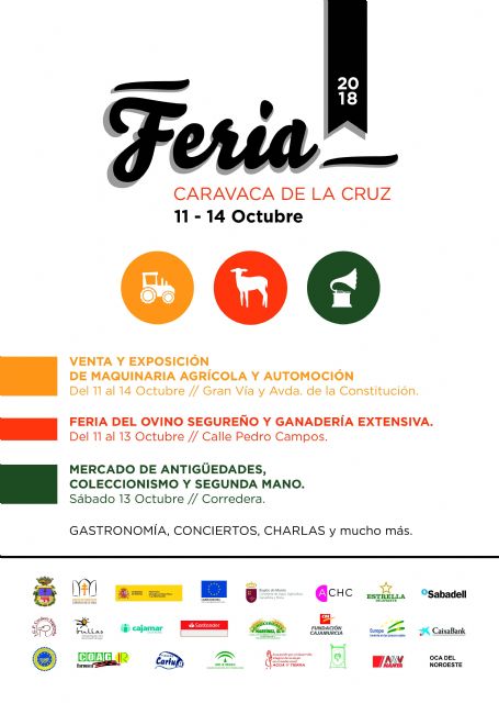 La Feria de Caravaca se celebra del 11 al 14 de octubre con actividades para todos los públicos - 1, Foto 1