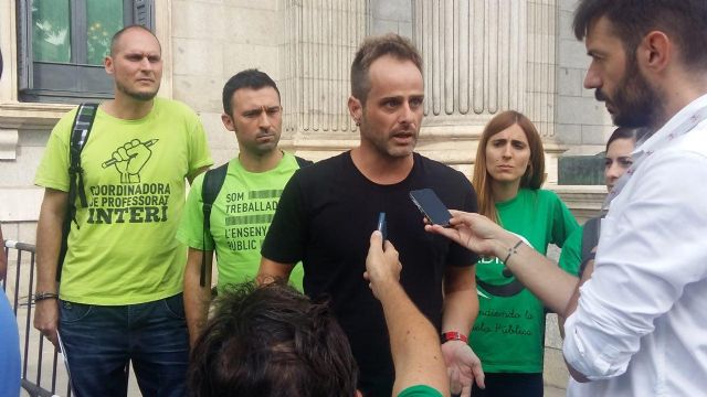 La PECEPI lleva las reclamaciones sobre el profesorado interino al congreso de los diputados de la mano de Unidos Podemos - 3, Foto 3