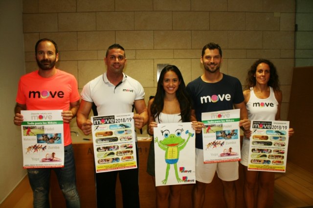 Se presenta el programa de actividades y servicios novedosos del Centro de Deporte, Salud y Ocio “MOVE” para la nueva temporada 2018/19, Foto 1