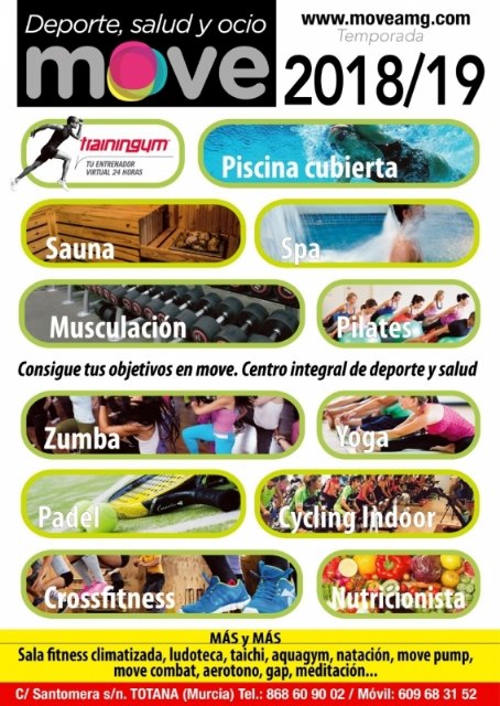 Se presenta el programa de actividades y servicios novedosos del Centro de Deporte, Salud y Ocio “MOVE” para la nueva temporada 2018/19, Foto 3