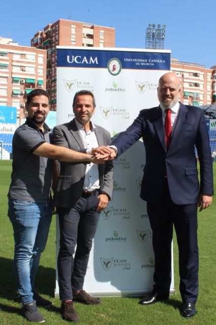 Podoactiva seguirá cuidando la pisada de los futbolistas del UCAM Murcia CF - 3, Foto 3
