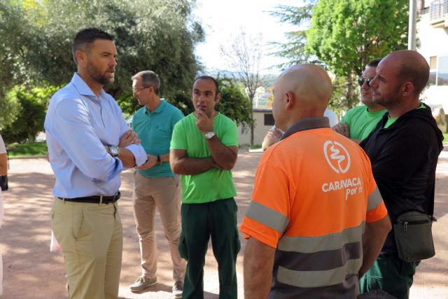 El Ayuntamiento de Caravaca comienza las inversiones en parques y jardines para mejorar su estado y mantenimiento - 1, Foto 1