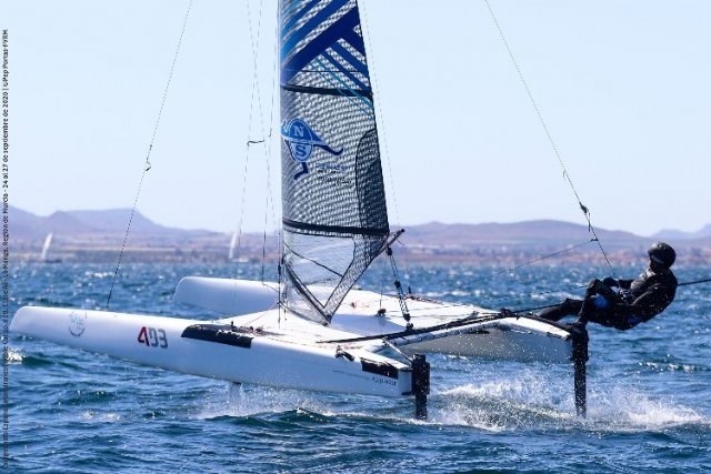 Calavia en Clase A, las duplas Both en F18 y Llabrés en Hobie Cat 16, llegan líderes a la última jornada en La Manga - 2, Foto 2