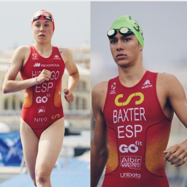 Sergio Baxter y Natalia Hidalgo, en el Campeonato de Europa de Triatlón junto a la Triarmada, Foto 1