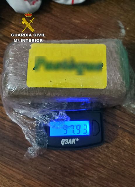 La Guardia Civil detiene en Mazarrón a un experimentado traficante de hachís - 5, Foto 5