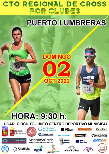 Puerto Lumbreras acogerá el Campeonato Regional de Cross por Clubes este domingo, 2 de octubre - 1, Foto 1