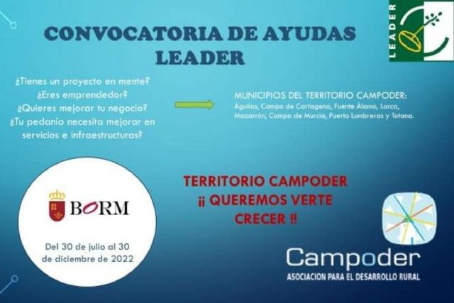 Abierto el plazo para solicitar ayudas gestionadas por Campoder para proyectos de desarrollo del medio rural - 1, Foto 1