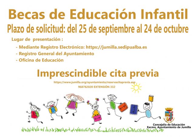Abierto plazo para solicitar subvenciones para libros y material de segundo ciclo de Educación Infantil - 1, Foto 1