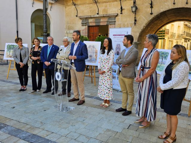 Una exposición itinerante de Zacarías Cerezo muestra la belleza y riqueza patrimonial del tramo murciano del Camino de la Vera Cruz - 1, Foto 1