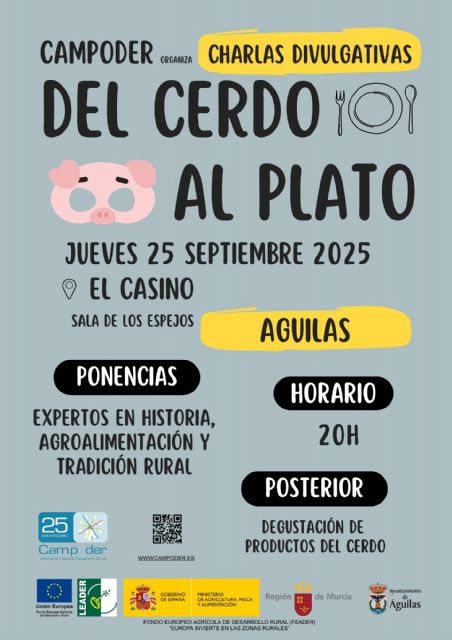 El Casino acoge la charla La matanza: rito, ostentación y necesidad, organizada por Campoder dentro de su proyecto Del cerdo al plato - 1, Foto 1