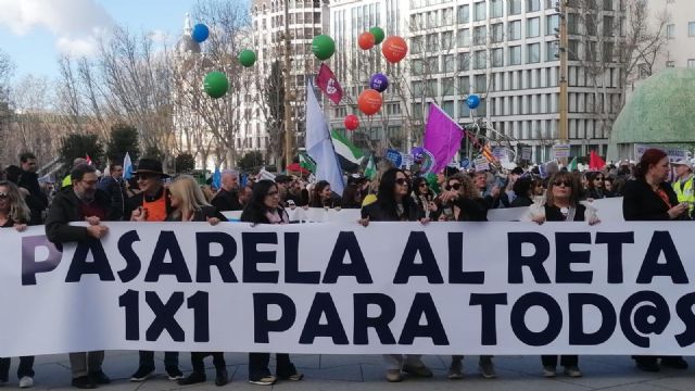 Mutualistas de toda España ponen rumbo a Madrid para exigir el 1x1 en la pasarela al RETA ¡ya! - 2, Foto 2