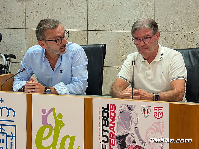 La Selección Veteranos de la FFRM y la Asociación Athletic Club de Bilbao disputarán un partido solidario a beneficio de la Asociación ELA Región de Murcia, Foto 6