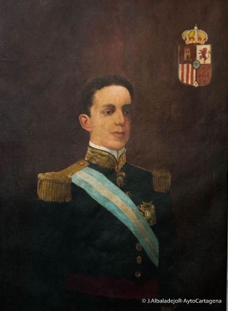 Un retrato del rey Alfonso XII y un juego de mesa, piezas del trimestre en el Palacio Molina - 5, Foto 5