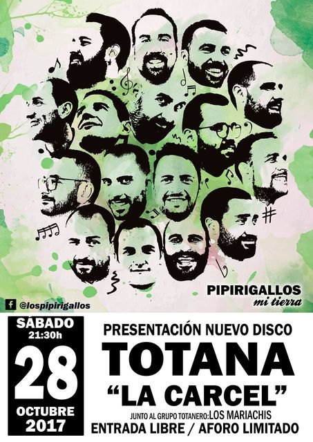 Los Pipirigallos presentarán su nuevo CD mi tierra este sábado 28 de octubre a las 21:30 horas en La Cárcel, Foto 2