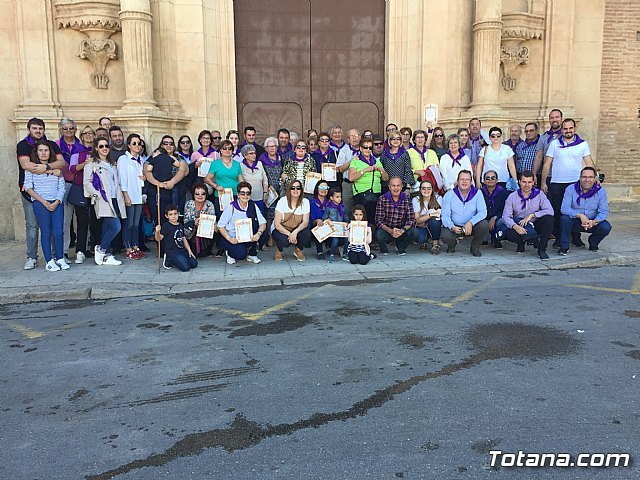 Peregrinación a Caravaca de las Cofradías del Stmo. Cristo de la Agonía y de la Stma. Virgen de la Esperanza, Foto 2