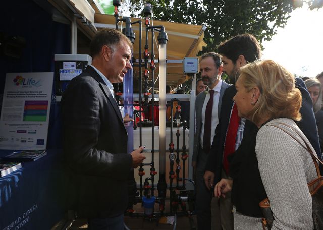 La UCAM presenta su prototipo para descontaminar aguas, fruto de un proyecto europeo - 1, Foto 1