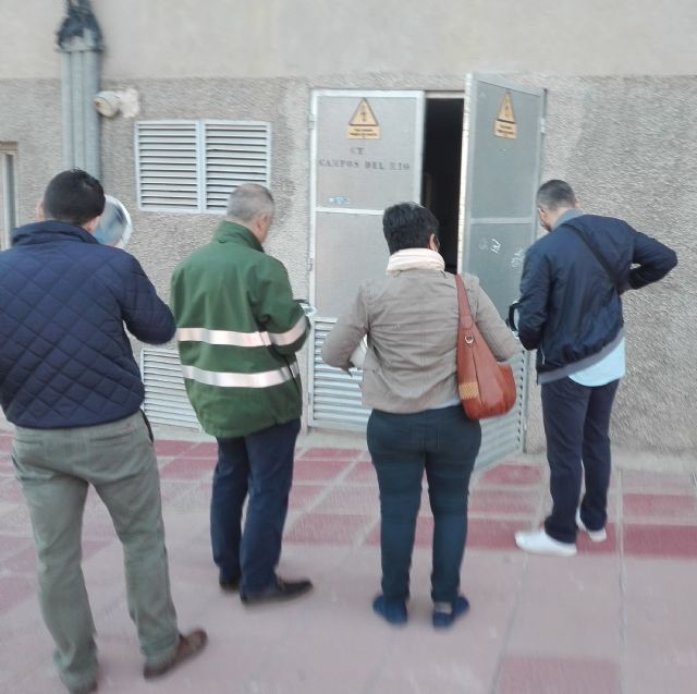 El Ayuntamiento e Iberdrola trabajan para mejorar el servicio de suministro eléctrico en Campos del Río con una inversión de más de 107.000 euros - 3, Foto 3