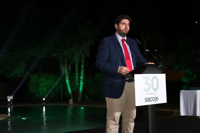 López Miras asiste en Lorca al acto de celebración del XXX aniversario de la cooperativa agrícola Sacoje - 3, Foto 3