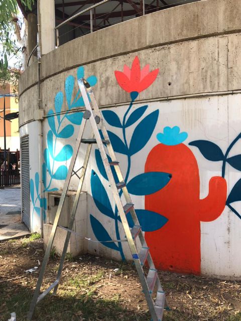Un jardín geométrico lucirá en las paredes del auditorio del Cuartel de Artillería - 2, Foto 2