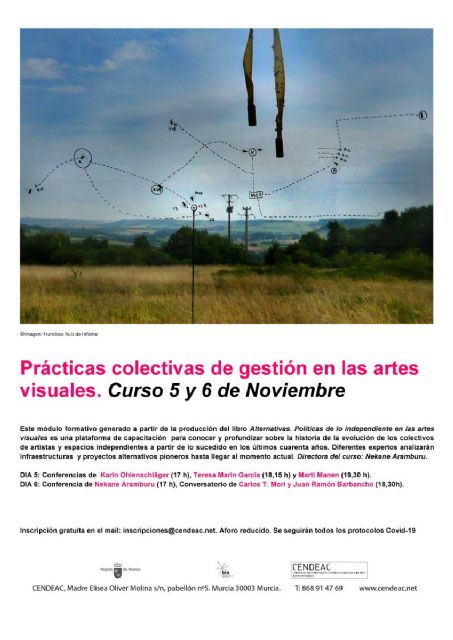 Registration open for the course Collective management practices in the visual arts directed by Nekane Aramburu, Foto 1