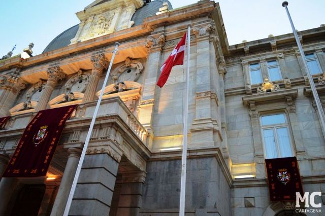 MC Cartagena pide al Gobierno local que devuelva la bandera de la provincia marítima a las instalaciones deportivas - 1, Foto 1