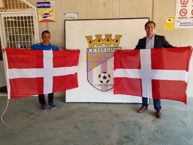 MC Cartagena pide al Gobierno local que devuelva la bandera de la provincia marítima a las instalaciones deportivas - 3, Foto 3