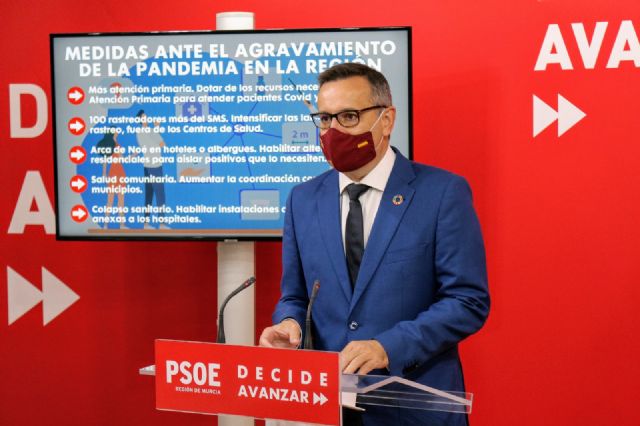 Diego Conesa: El Gobierno regional tendrá el apoyo del PSRM, si apuesta de una vez por todas por reforzar la salud pública regional - 1, Foto 1