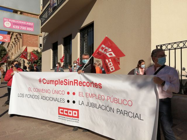 CCOO sigue movilizandose para exigir al Gobierno el cumplimiento de los acuerdos en la Administración del Estado - 2, Foto 2