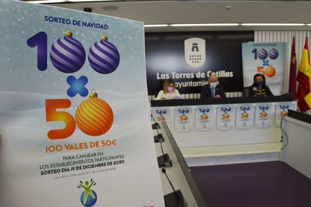 5.000 euros en premios en las compras navideñas de Las Torres de Cotillas - 1, Foto 1