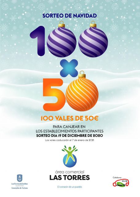 5.000 euros en premios en las compras navideñas de Las Torres de Cotillas - 4, Foto 4