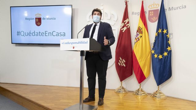 López Miras pide criterios de reparto 