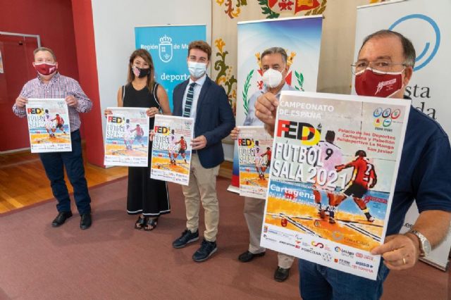 Más de 600 personas asistirán en Cartagena al Campeonato de España de Fútbol Sala Adaptado a personas con discapacidad - 1, Foto 1