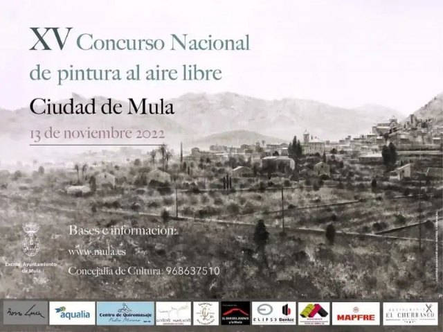 La concejalía de Cultura y Patrimonio Histórico convoca el XV Concurso Nacional de Pintura al Aire Libre Ciudad de Mula - 1, Foto 1