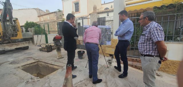 La Comunidad invierte 55.000 euros en mejorar la red de saneamiento y abastecimiento de Aledo - 1, Foto 1