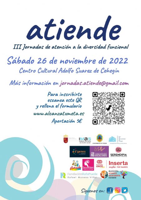 Presentadas las III Jornadas de Atención a la Diversidad Funcional “ATIENDE” - 3, Foto 3