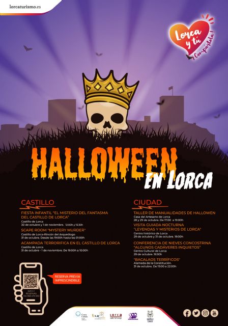 Las concejalías de Economía y de Turismo organizan la mejor programación de actividades para disfrutar Halloween en Lorca - 5, Foto 5