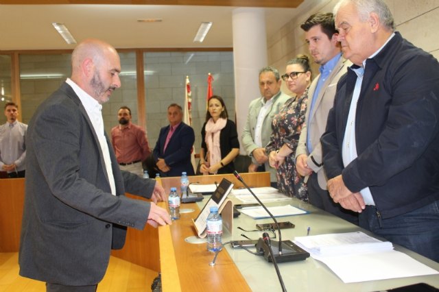 Toma posesión el nuevo concejal del Grupo Municipal Socialista, Martín Miras Rosa, en sustitución de Pedro Antonio Megal