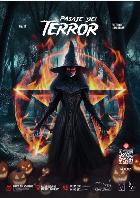 Puerto Lumbreras celebrará la Noche de los Muertos con la 'Fiesta Halloween', el 31 de octubre, y el 'Pasaje del Terror', el 2 de noviembre - 3, Foto 3