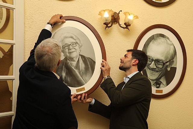 María Teresa Cervantes ya forma parte de la Galería de Cartageneros Ilustres del Casino - 1, Foto 1